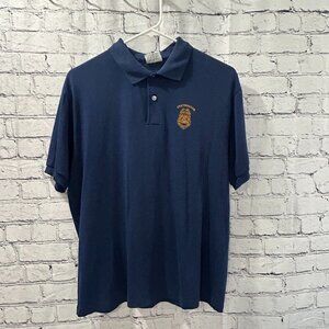 Mens Screenmates Metro Police “Instructor" Polo  Size L